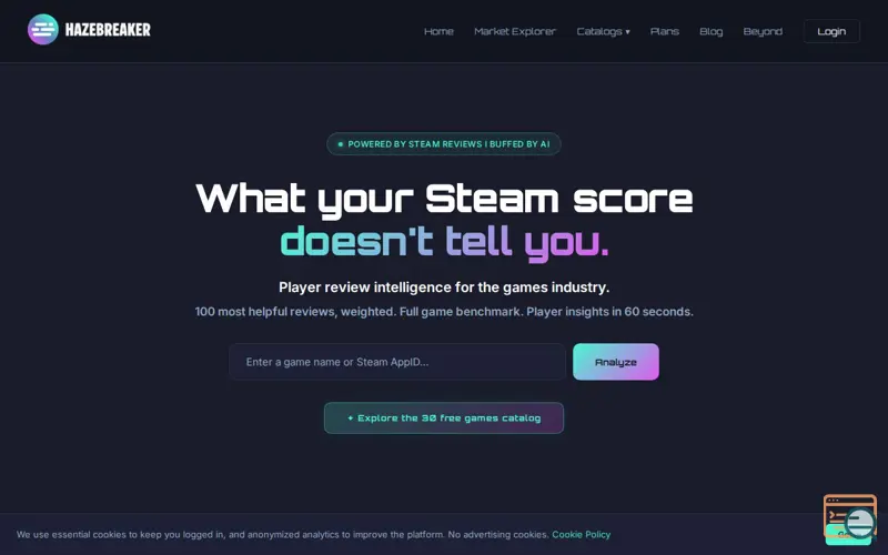 Screenshot of HazeBreaker