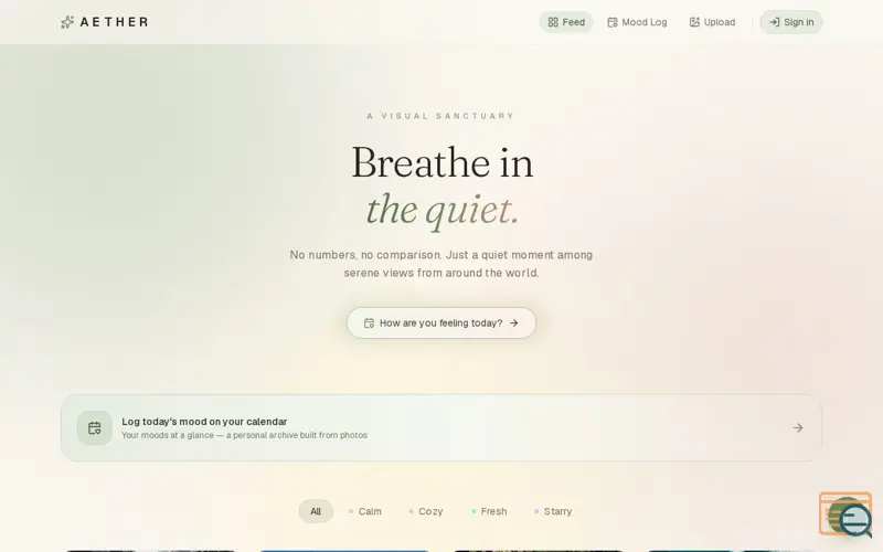 Screenshot of Aether