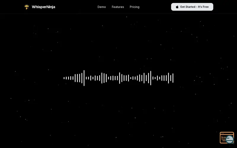 Screenshot of WhisperNinja