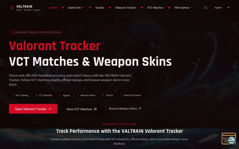 Screenshot of valorant