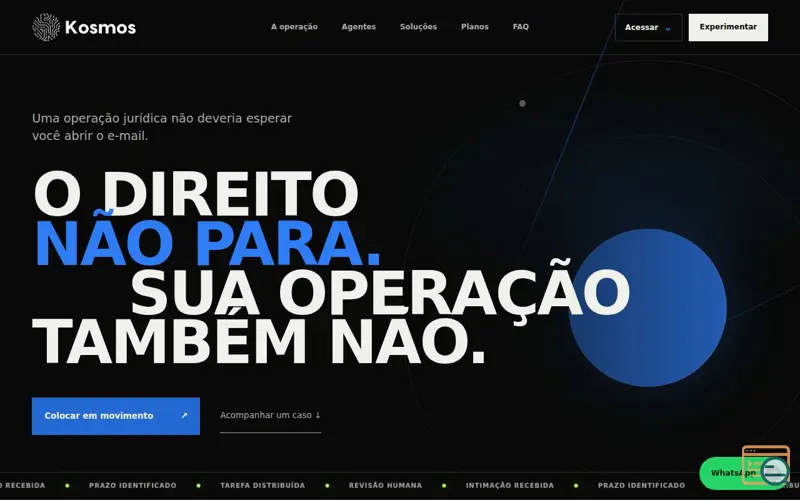 Screenshot of Kosmos