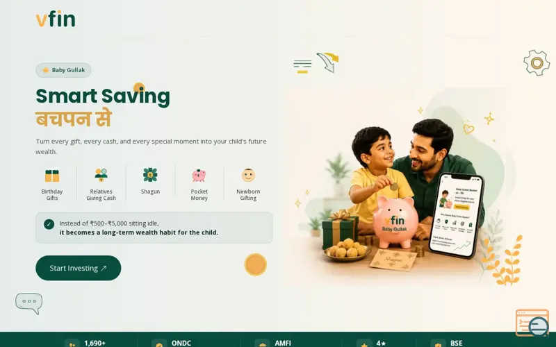 Screenshot of Vfin