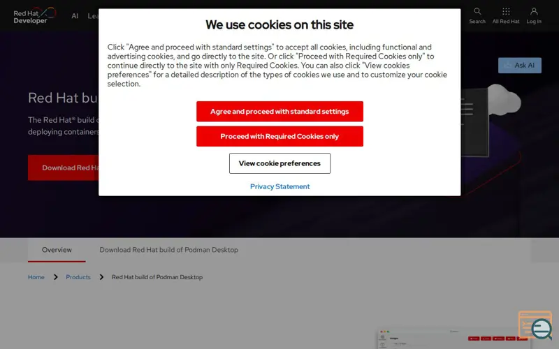 Screenshot of Developers, a launch using Oracle Eloqua