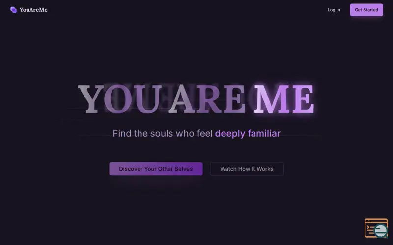 Screenshot of YouAreMe