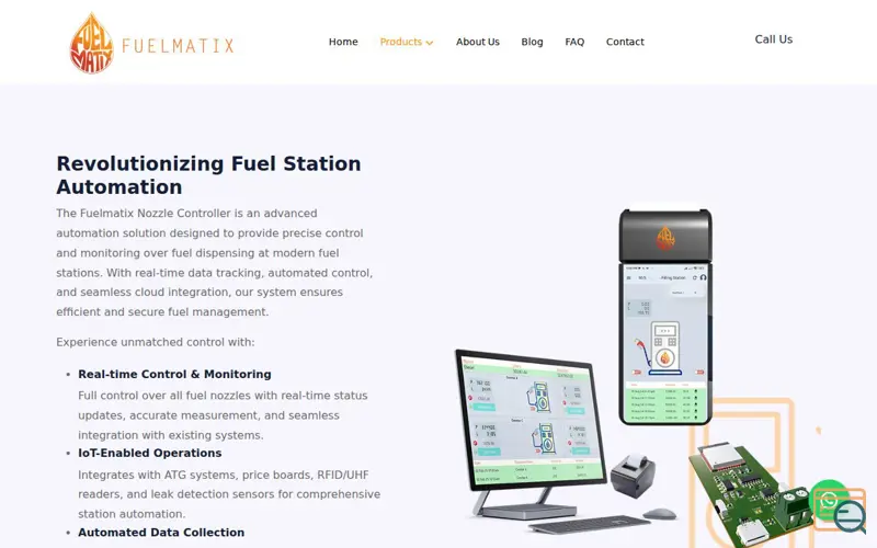 Screenshot of Fuelmatix