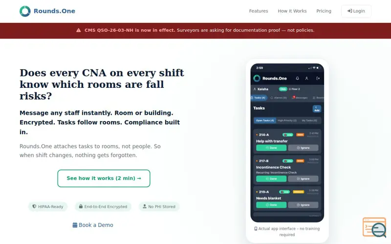 Screenshot of Rounds.One
