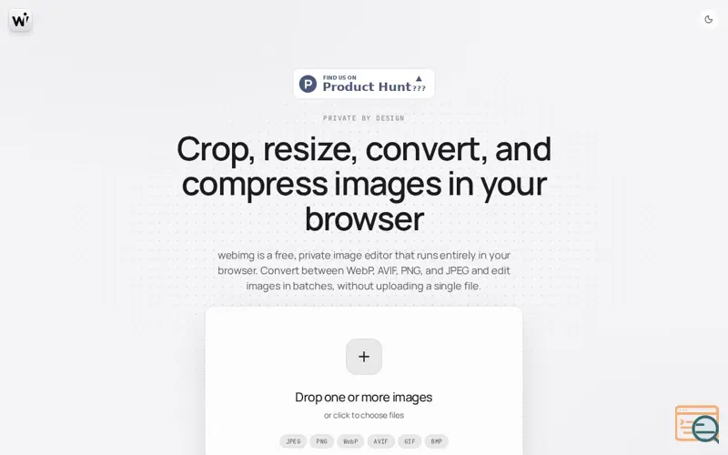 Screenshot of webimg