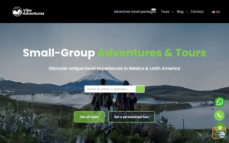 Screenshot of Vibe Adventures
