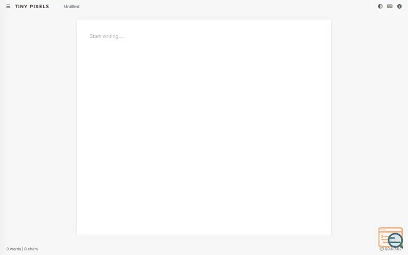 Screenshot of Tiny Pixels