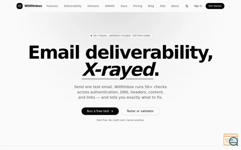 Screenshot of WillItInbox