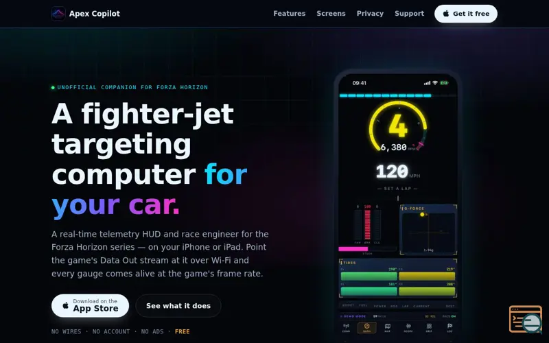 Screenshot of Forza