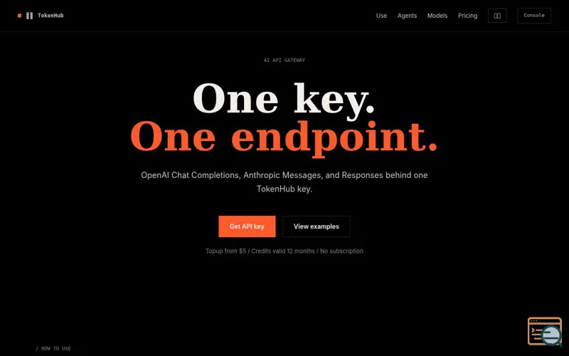 Screenshot of TokenHub