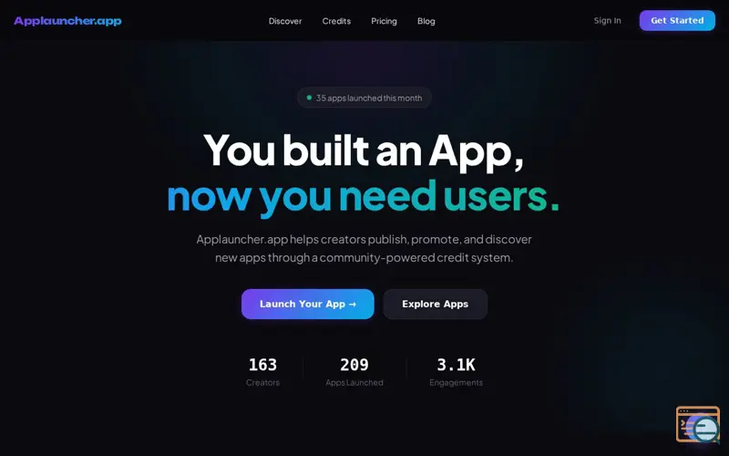 Screenshot of Applauncher.app