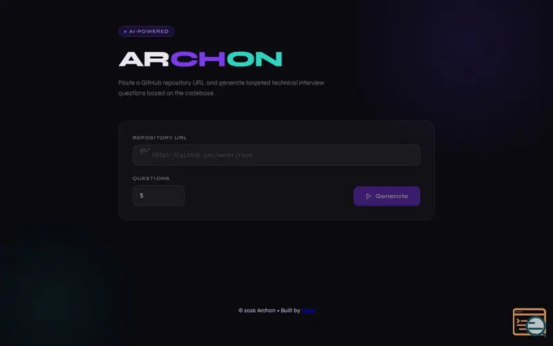 Screenshot of Archon