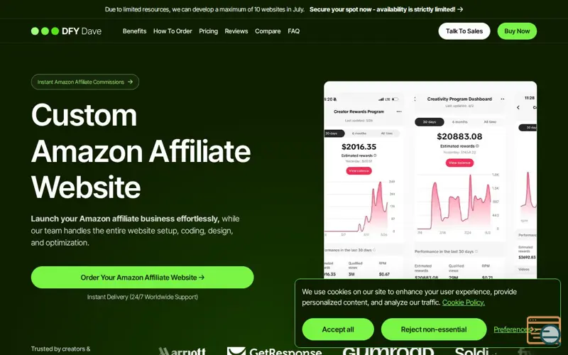Screenshot of DFY Dave