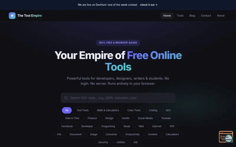 Screenshot of The Tool Empire