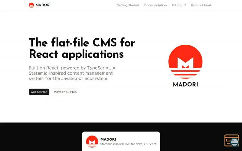 Screenshot of MADORI