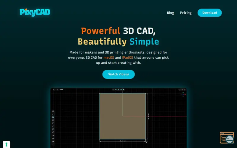 Screenshot of  PixyCAD 