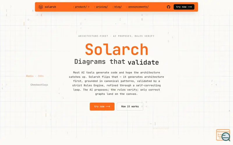 Screenshot of Solarch