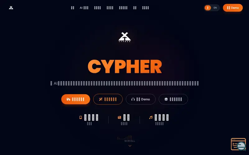 Screenshot of Cypher