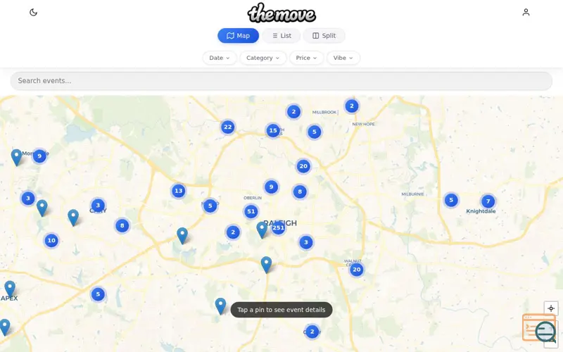Screenshot of the move