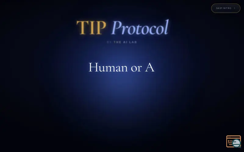 Screenshot of Trust Identity Protocol by theailab.org, a launch using SmolLaunch