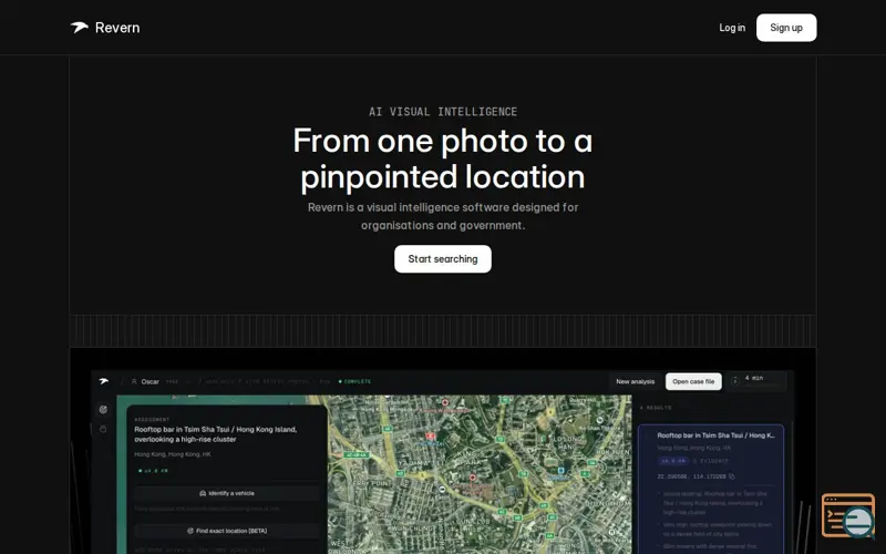 Screenshot of Revern - AI Visual Intelligence