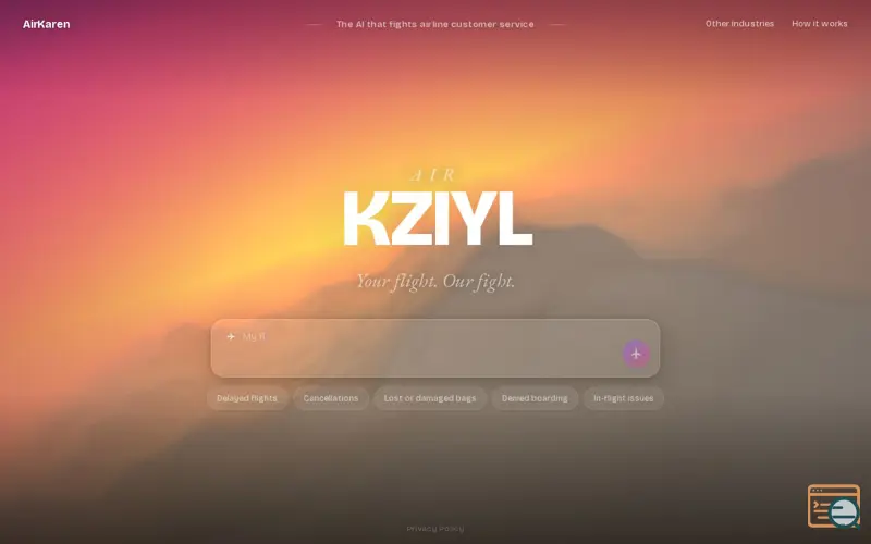 Screenshot of AirKaren