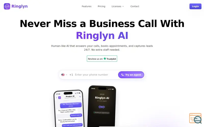 Screenshot of Ringlyn