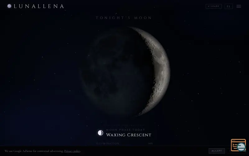 Screenshot of Lunallena