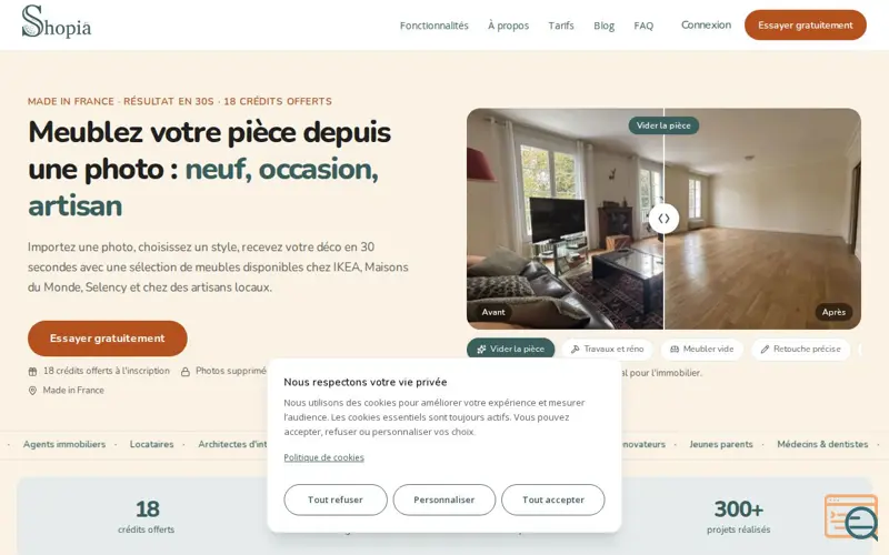 Screenshot of Shopia Home Design 