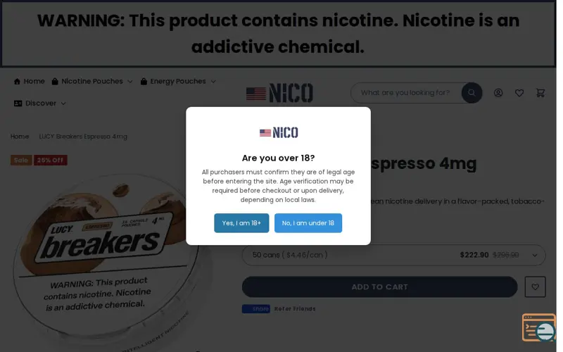 Screenshot of Rich Coffee Taste