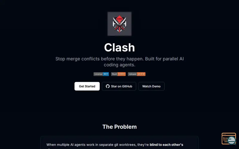 Screenshot of Clash