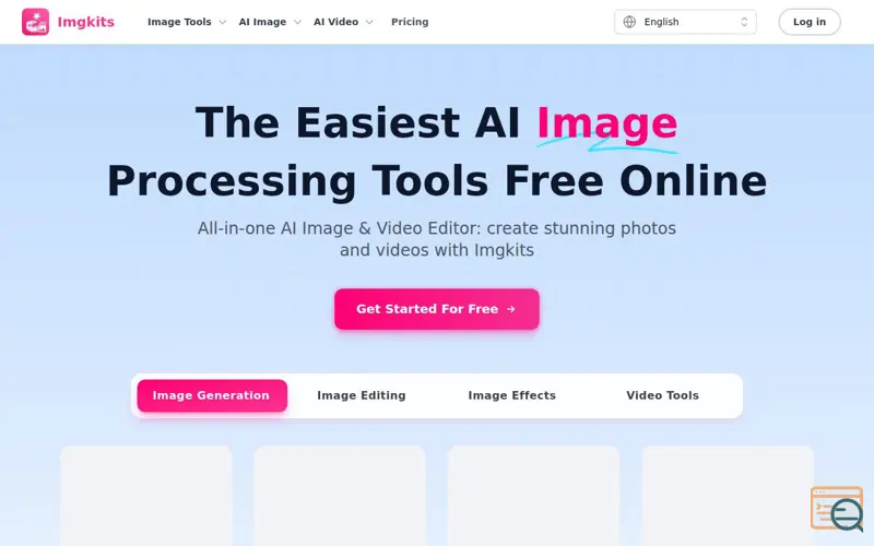 Screenshot of Imgkits