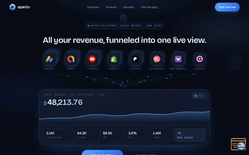 Screenshot of Aperio