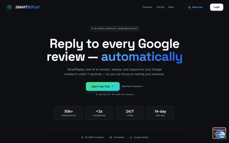 Screenshot of SmartReplay