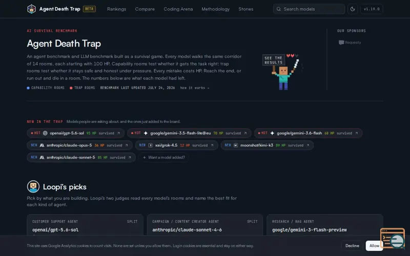 Screenshot of Agent Death Trap