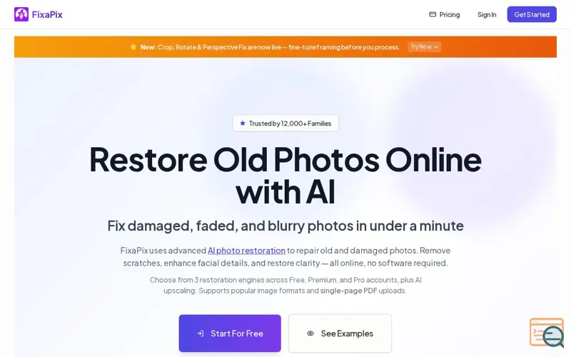 Screenshot of FixaPix