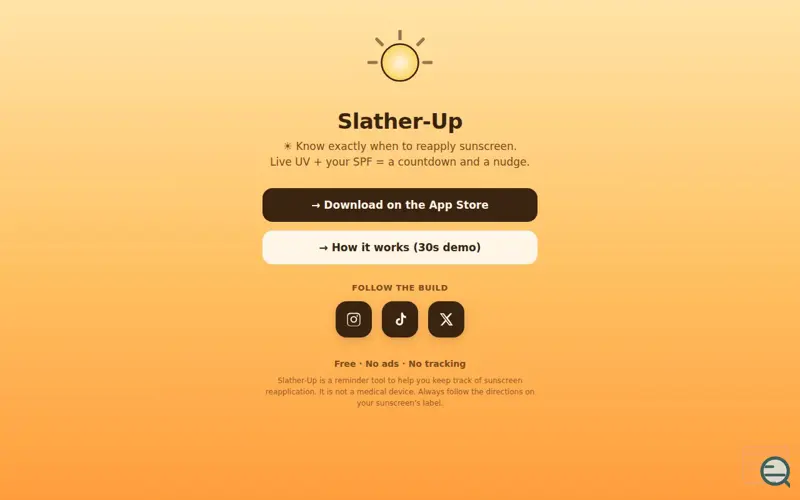 Screenshot of Slather-Up