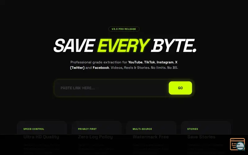 Screenshot of VidSaver