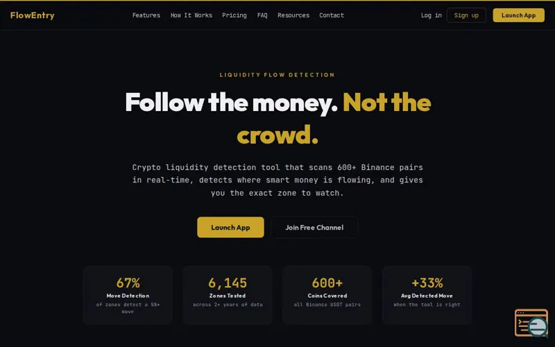 Screenshot of FlowEntry