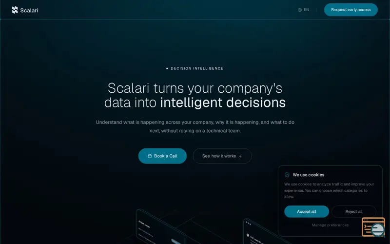 Screenshot of Scalari