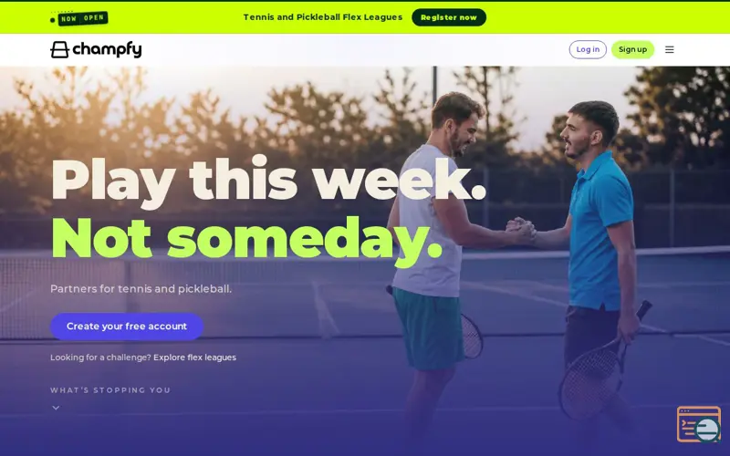 Screenshot of Champfy