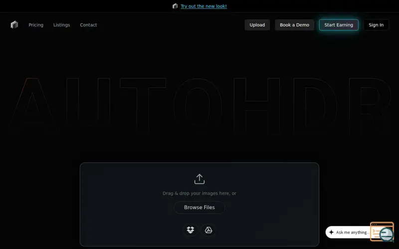 Screenshot of AutoHDR