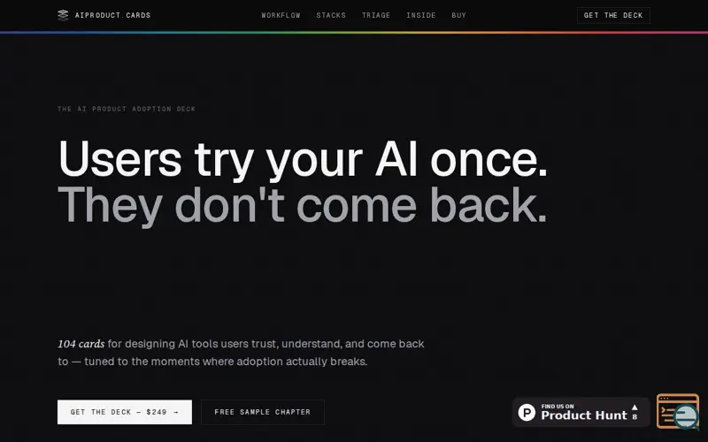 Screenshot of AI Product Adoption Deck