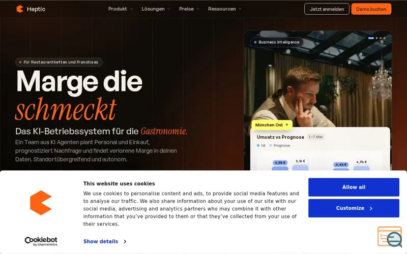 Screenshot of Heptic