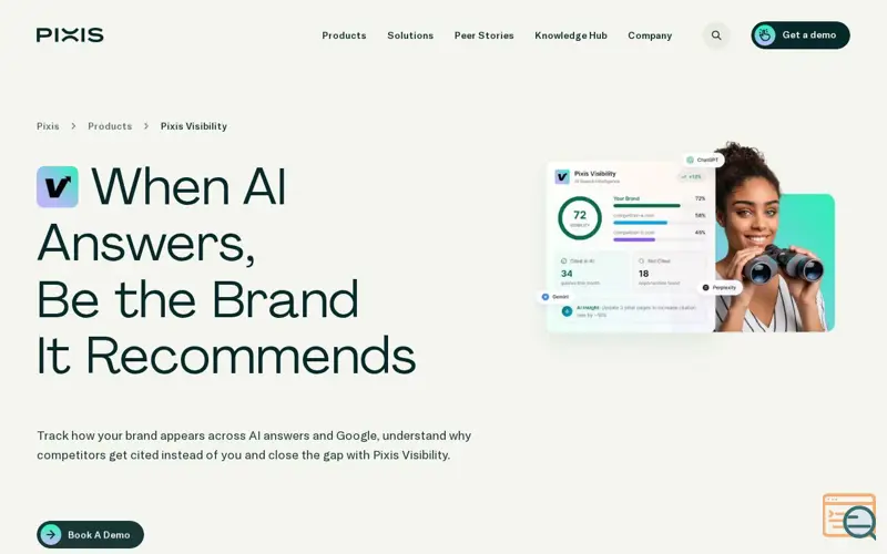 Screenshot of Visibility, a launch using LiveIntent