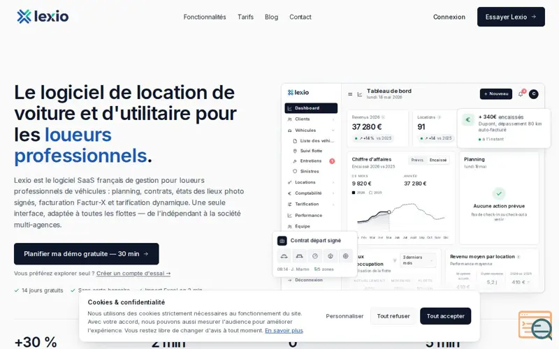 Screenshot of Lexio