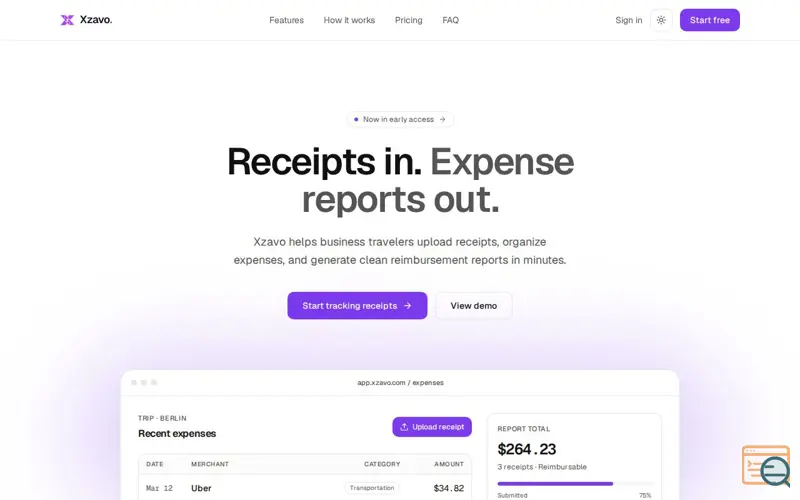 Screenshot of Xzavo