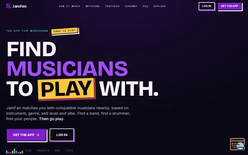 Screenshot of JamFan: Musician & Band Finder